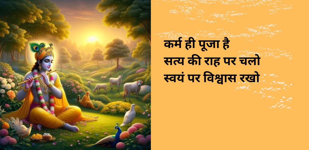 Shree Krishna Motivational Thoughts